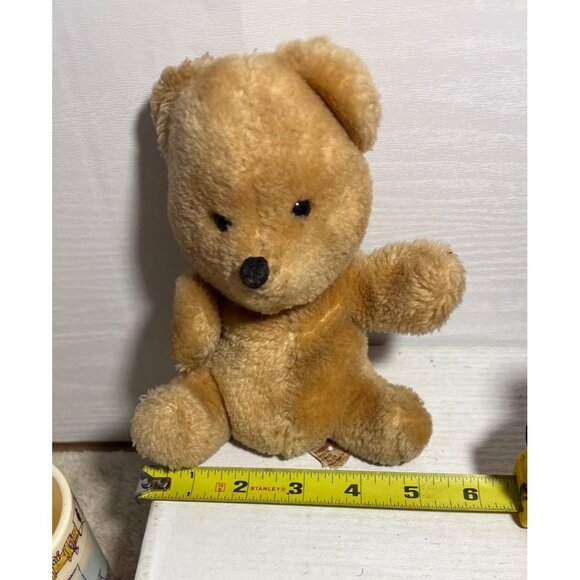 Winnie the Pooh Plush & Mug Set Walt Disney, Elandia Swivel Puzzle Cup 1960's - Picture 9 of 16